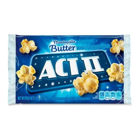 Marjack ACT II Microwave Popcorn, Butter, 2.75 Oz, 36/Carton CNG23223